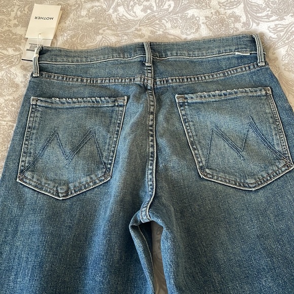 MOTHER The Pixie Dazzler Ankle Fray in Love Pop size 30, NWT - Picture 6 of 8